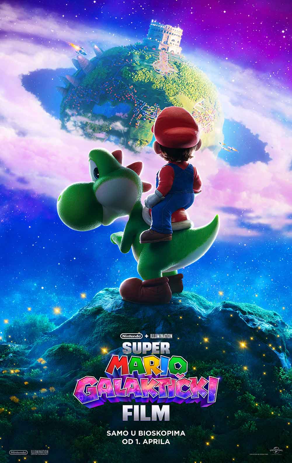 Super Mario: Galaktički film (sinhronizovan)