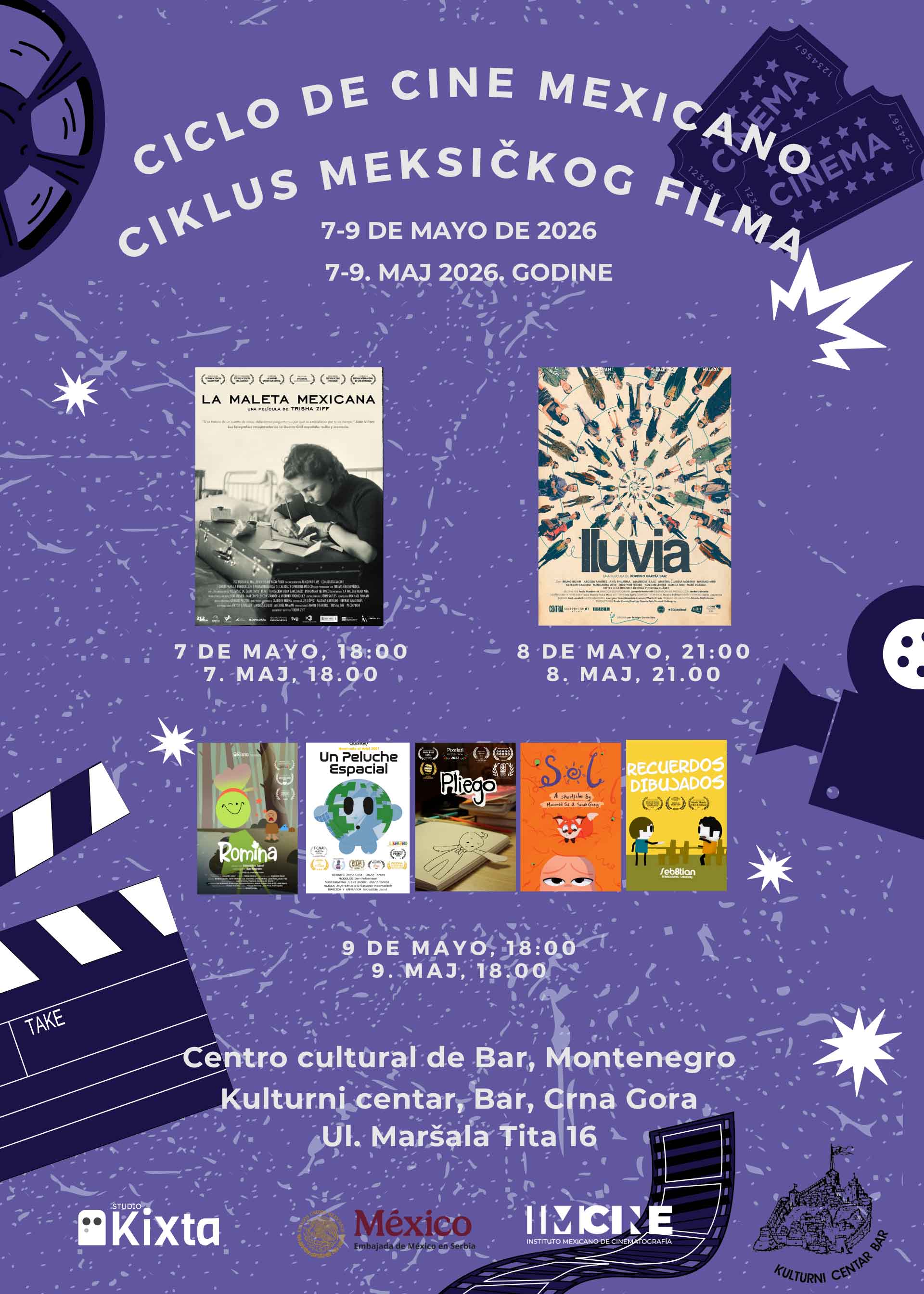 KIXTA – izbor kratkih animiranih filmova za djecu i odrasle (Mexican Film Series)
